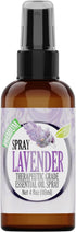 Healing Solutions Lavender Spray 4 oz – Water Infused with Lavender Essential Oil – Aromatherapy Oil Spray...