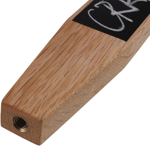 Large Wooden Chalkboard Kegerator Tap Handles, Oak DIY Craft Beer Tap Handles Tall 10",for All Beer-Lovers in Tall Style...