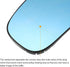 uxcell Car Left Driver Side Heated Mirror Glass Replacement W/Backing Plate for Mercedes-Benz CL500 2000-2003 for Mercedes-Benz S430 CL600 S600 S5...