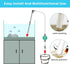 Petzlifeworld Fish Tank Cleaner and Aquarium Water Changer Siphon with a Thinner Water Tubing. Perfect for Cleaning Small Fish Tanks, Gravel Vacuu...