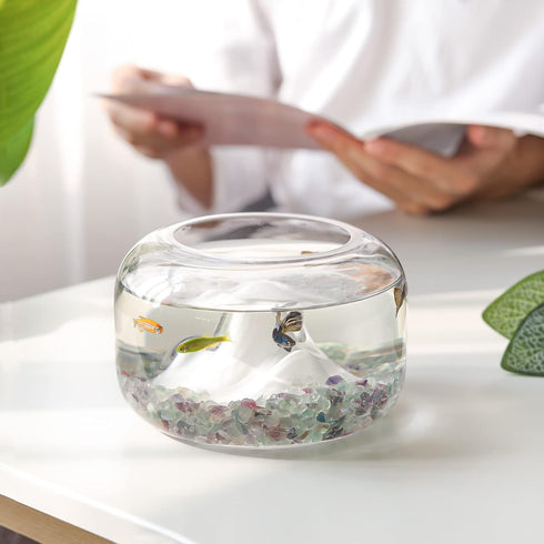 T4U Crystal Chips Stone Crushed Quartz Glass 1LB - Fluorite Tumbled Gravel Small Decorative Pebbles Bulk, Mini Polished Rocks Pieces for Crafts, V...