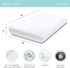 The Peanutshell 2-Pack Fitted Crib Sheet Set - Super Soft & Breathable Baby Girl or Boy Crib Sheets, Nursery Decor, Fit for Standard Mattress Cove...