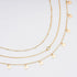 Anklet Bracelets for Women 14K Gold Jewelry Set Waterproof Layered Tennis Satellite Link Chain Anklets Set Gold Anklets Adjustable Size 3pc...