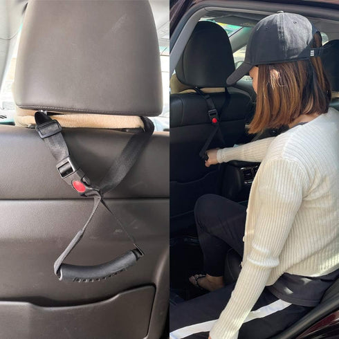 Portable Car Handle Heavy Duty Automotive Handle Assistance Mobility Aid Auto Assist Grab Bar Vehicle Seat Transfer Handles Handicapped Accessorie...