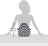 BUILT Gourmet Getaway Soft Neoprene Lunch Tote Bag - Lightweight, Insulated and Reusable, One Size, Big Dot Black & White...