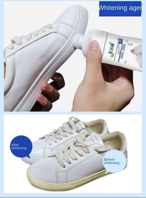 Shoe Cleaner+Shoe Whitener, Sneaker Cleaner, Brush-Shoe Cleaning Kit...