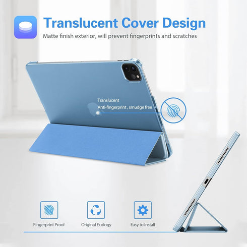 ProCase Cover for iPad Pro 11 Inch Case 2022/2021/2020/2018, Slim Stand Hard Back Shell Smart Cover for iPad Pro 11 Inch 4th Gen 2022 / 3rd Gen 20...