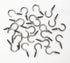 50 Pcs (304) Stainless Steel Screw Ceiling Hooks 7/8 Inch Cup Hook Screw-in Light Hooks Outdoor and Indoor Hanging...