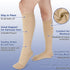 Beister Closed Toe Knee High Calf Compression socks for Women & Men, Firm 20-30 mmHg Graduated Support for Varicose Veins, Edema, Flight, Pregnanc...