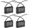uxcell Ceiling Fan Capacitor CBB61 1.2uF 450V AC 2 Wires Metalized Polypropylene Film Capacitors 36.5x11x24.5mm for Water Pump Motor Generator, Pa...