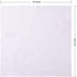 Men's Handkerchiefs 18 Pack 100% White Cotton Solid White Hankie...