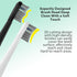 Replacement Flossing Toothbrush Heads, Compatible for WaterPick Sonic Fusion and Sonic Fusion 2.0, with Cyrstal Covers (Compact(3Packs), Black)...