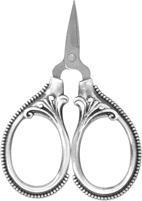 Stainless Steel Sewing Scissors Portable Thread Embroidery Tailor Handicraft Scissors Antique Copper (Silver)...