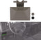 Parking Brake Release Handle (Taupe) Compatible with 2002-2005 Dodge Ram 1500 2500 3500 Replaces WL85WL5AB...
