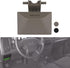 Parking Brake Release Handle (Taupe) Compatible with 2002-2005 Dodge Ram 1500 2500 3500 Replaces WL85WL5AB...