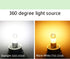 G8 LED Bulb 3W Equivalent to G8 Halogen Bulb 20W-25W, T4 JCD Type Bi-Pin G8 Base, AC 120V G8 Bulb Warm White 3000K for Under Cabinet Light, Under ...