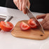 Home Mini Cutting Board Small Fruit Cutting Board Solid Bamboo Wood Board for Baby Infant dormitory?Set of 2...