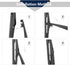 X AUTOHAUX Rear Windshield Wiper Blade Arm Set for Volvo V60 2015-2017 - 310mm 12inch...