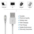 Replacement Charging Cable Compatible with MILOUZ IDW13/IDW19 Smart Watch Charger Cable Portable Magnetic 60cm USB Charging Cord for MILOUZ IDW13/...