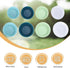 Silicone Baking Muffin Cups 12 Pack, Reusable Cupcake Liners Cake Molds, BPA Free, Dishwasher Safe(White, Green, Navy, Dusty Blue)...
