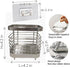 Ice Scoop Holder Stainless Steel Ice Maker Scoop Holder Scooper Accessory for Frigidaire Counter Top Ice Makers and Machines Kitchen Freezer Bar P...