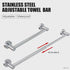 Towel Bar - Adjustable 304 Stainless Steel Towel Holder for Bathroom (11.8inch-22.6inch) Sturdy and Rustproof Wall Mounted Towel Rack for Bathroom...