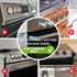 Mom's Choice Gold Awards Winner - EUDEMON 1 Pack Childproof Oven Door Lock, Oven Front Lock Easy to Install & Heat-Resistant Material no Tools Nee...