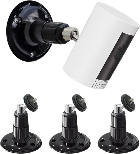 3 Pack BFYTN Wall Mount Compatible with Stick Up Cam Wired/Battery and Indoor Cam HD Security Camera,360 Degree Adjustable Mounting Bracket (Black...