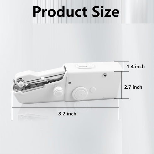 Handheld Sewing Machine, Hand Held Sewing Device Heavy Duty, Hand Sewing Machine Portablefor DIY, Fabrics, Clothes, Home Quick Repairing And Stitc...
