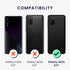 kwmobile TPU Silicone Case Compatible with Samsung Galaxy A03s - Case Soft Cover - Don't Touch My Phone White/Black...