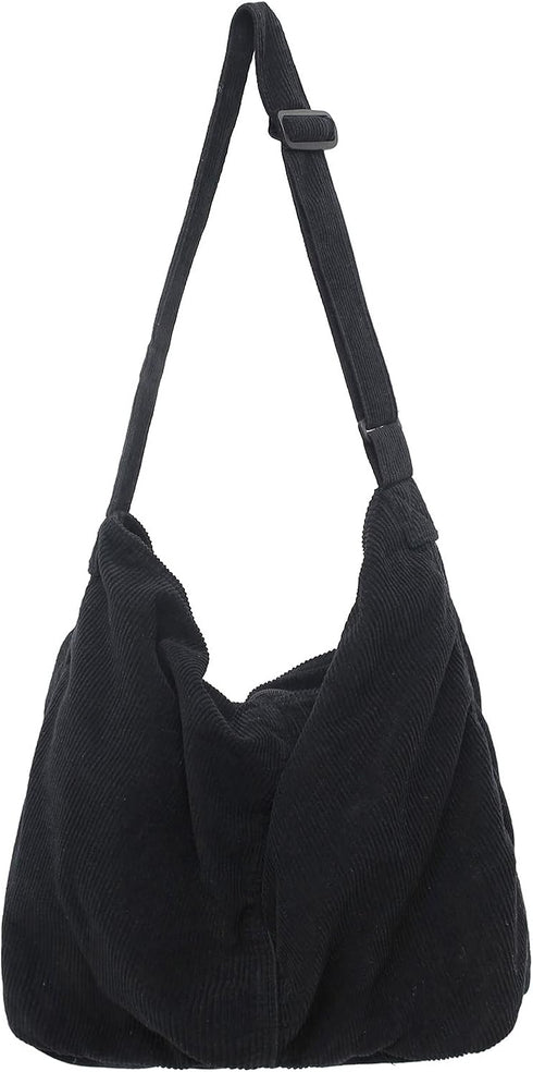 Makukke Corduroy Tote Bag Women Shoulder Bag Handbag Big Capacity Hobo Bag Casual Work Shopping...