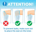 100% Waterproof Cast Covers for Shower Leg - Tight Seal - Reusable Adult 2pk Half Leg Cast Protectors - Knee, Ankle, Foot...