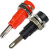 2mm Banana Socket - Red and Black, Solder-Type, Panel Mount for RC Models, Instruments, Audio, 5 Pairs...