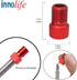 10 Pcs Aluminum PRESTA to SCHRADER Converter Car Valve Adapter Bicycle Bike Tube Pump Air Compressor Tools (mixed colors)...