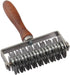 Hosmide Kitchen Baking Dough Cookie Pie Pizza Pastry Lattice Roller Cutter Baking Tool - Stainless Steel - Wood handle...
