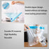 Sous Vide Bags 15pack Large Size 10.2x13.4in/ 26x34cm Food Storage Bags, Reusable Vacuum Zipper for Sous Vide Cooking, 4 Sealing Clips for Food St...