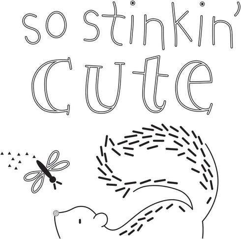 Dimensions So Stinkin' Cute' Beginner's Embroidery Kit, 5'' x 5''...