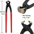 200 Pcs 304 Stainless Steel Stepless Single Ear 5-33mm Hose Clamps with Pincers Crimper Tool Kit | Securing Pipe Hoses Automotive | Cinch Rings Pi...