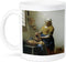 3dRose The Milkmaid by Johannes Vermeer, c. 1658 Mug, 15 oz, Ceramic...