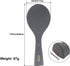 Non Stick Rice Scooper - Silicone Standing Rice Spoon Paddle - Professional Rice Potato Server Spatula Heat Resistant Rice Cooker Spoon (1 Pack, B...
