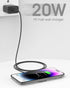 Magnetic Wireless Charger for iPhone 15 Pro Max/15 Pro/15 Plus/15/14 Pro Max/14 Pro/14 Plus/14/13 Pro Max/13 Pro/13 Mini/12 Pro Max/12 Pro, Fast C...