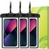 Waterproof Phone Pouch, Universal Case Compatible for iPhone 15 14 13 12 Pro Max Plus Up to 8.3",3 Pack (Black)...