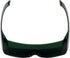 Calabria 3000 Large Fit Over Safety Glasses Fitover Prescription Eyewear Green Men Women Wrap Around Tint Anti Scratch Glare...