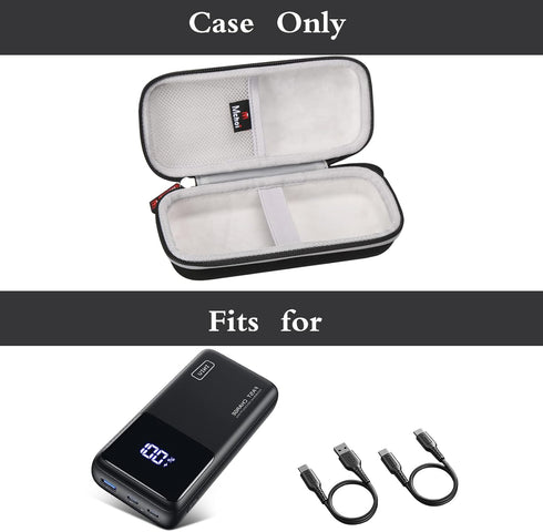 Mchoi Hard Case Suitable for INIU Power Bank, 25000mAh 65W USB C Laptop Portable Charger, Waterproof Shockproof Power Bank Carrying Protective Cas...