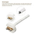 MECCANIXITY 4" K Type Ceramic Kiln Furnace Probe Thermocouple Sensor for Muffle Furnace Oven, High Temperature -50 to 1100°C 2x100mm...