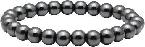 MILAKOO 3Pcs Blue Tiger Eye Bracelets for Men Women Distance Stretch Wristband Stone Hematite Cuff...
