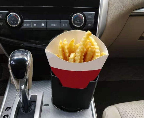 French Fry Holder for Car , Funny Novelty White Elephant Gift or Stocking Stuffer for Men and Women...