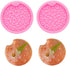 2PCS Silicone Resin Coaster Mold DIY Coaster Mold Crafts Casting Mold Coaster Clay Mold for DIY Handmade Coaster Round Coaster Silicone Mold Diame...