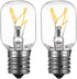 Light Bulb for Whirlpool Microwave - Light Bulb Fits for Whirlpool Maytag GE Amana Over The Range Hood Microwave, Dimmable with 125V 40W E17 Base,...