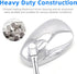 Motorcycle Mirrors Universal 8mm 10mm Chrome Rear View Side Mirror Handle Bar Bar End Motorcycle Mirrors Fit For Most Motorbikes...